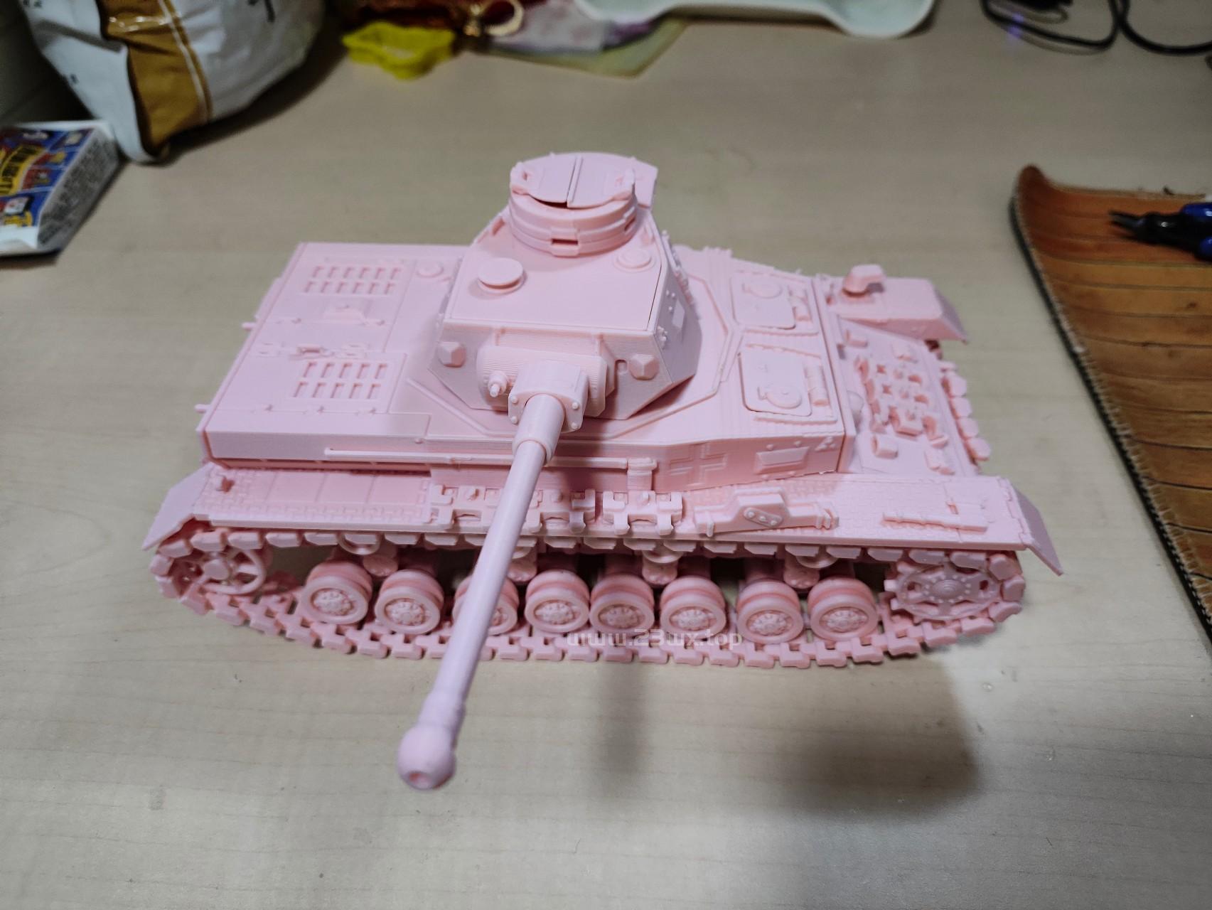 [3D打印] Panzerkampfwagen IV 坦克